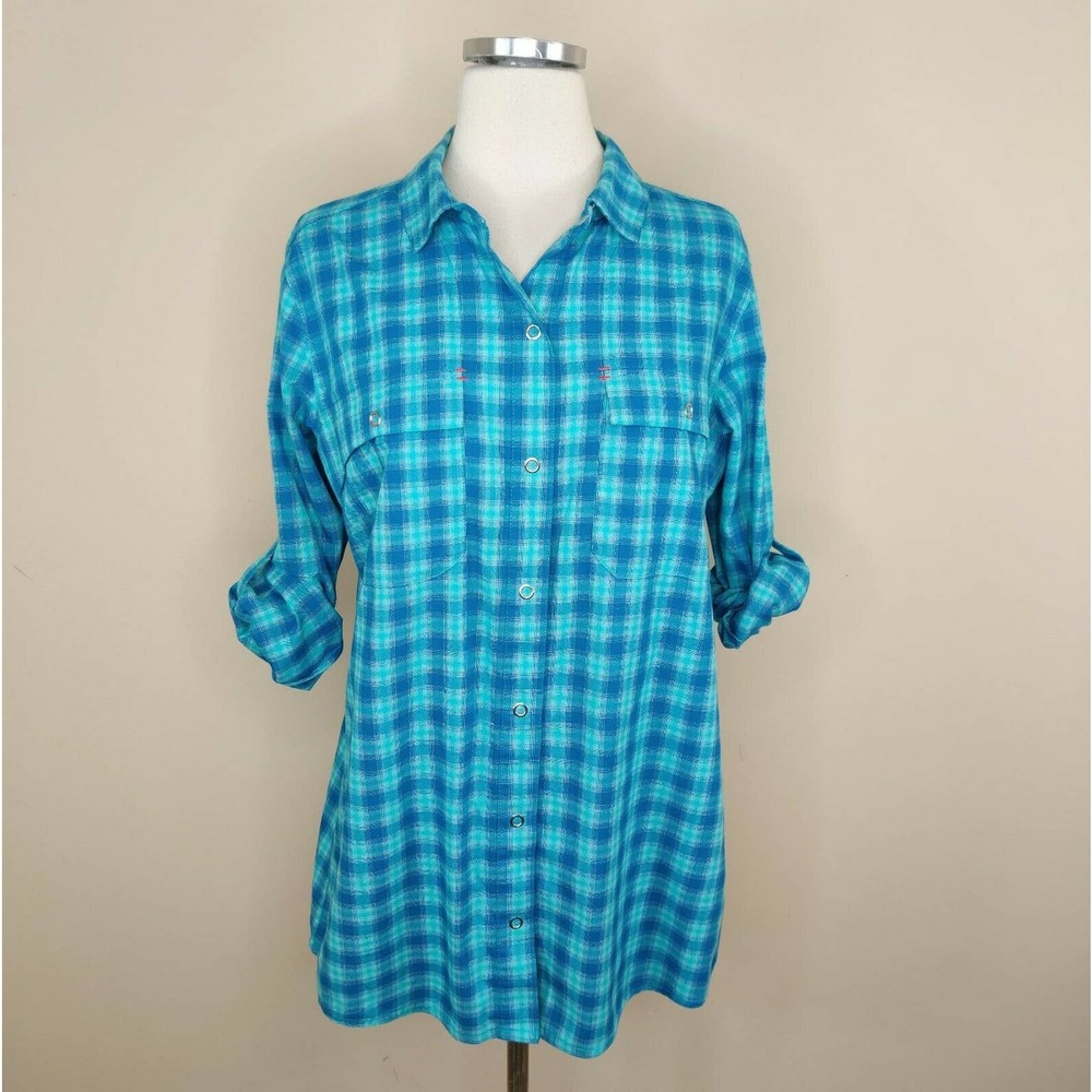 SPYDER Newman Snap Button Down Shirt Plaid